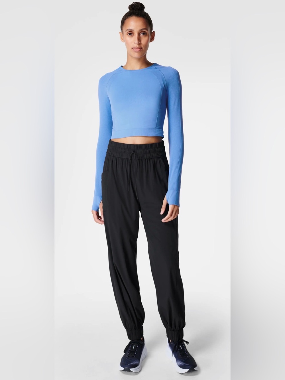 Sweaty Betty Circuit Workout Navy Joggers,Size-8-10